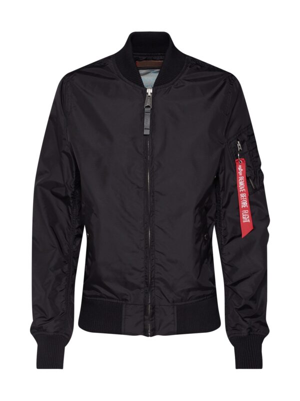 ALPHA INDUSTRIES Átmeneti dzseki  tűzpiros / fekete