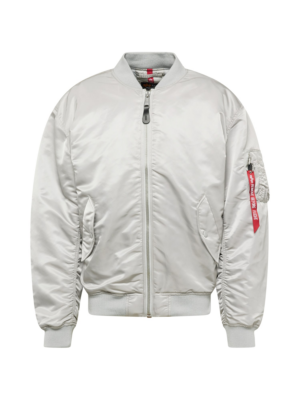 ALPHA INDUSTRIES Átmeneti dzseki  világosszürke / piros-Ár