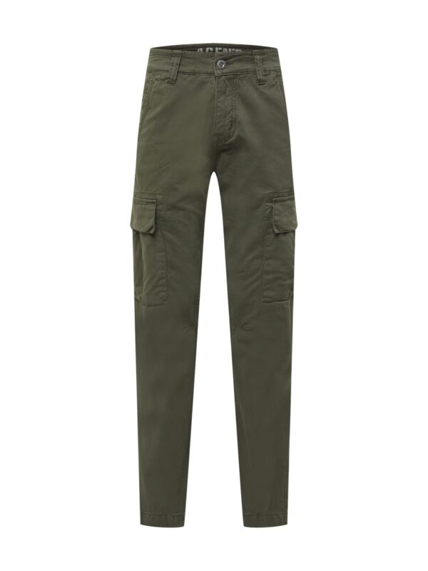 ALPHA INDUSTRIES Cargo nadrágok 'Agent'  ezüstszürke