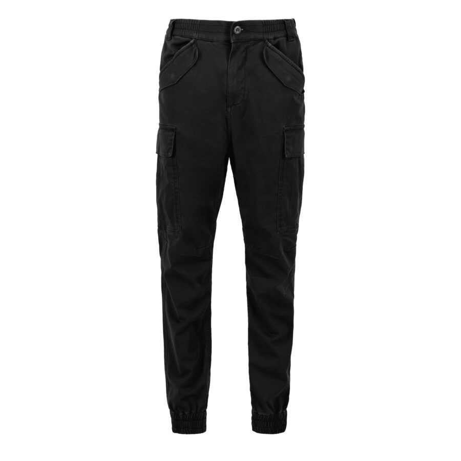 ALPHA INDUSTRIES Cargo nadrágok 'Airman'  fekete-hu