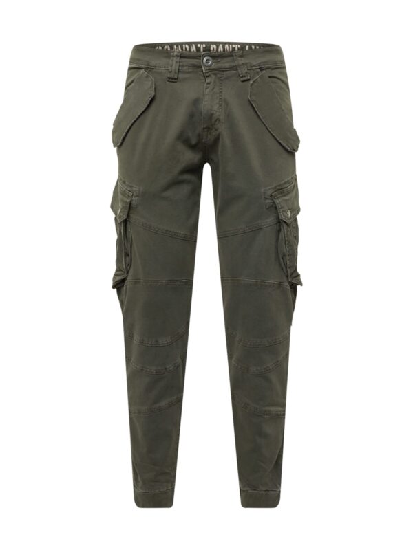 ALPHA INDUSTRIES Cargo nadrágok 'Combat'  khaki-hu
