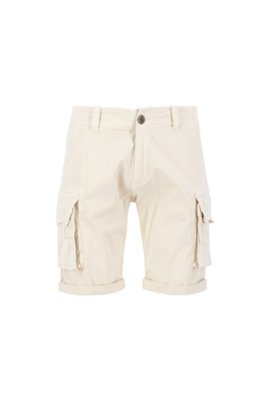 ALPHA INDUSTRIES Cargo nadrágok  bézs / fehér-Ár