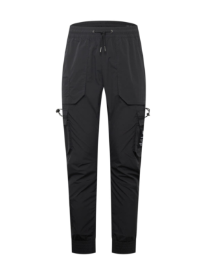 ALPHA INDUSTRIES Cargo nadrágok  fekete / fehér-Hungary