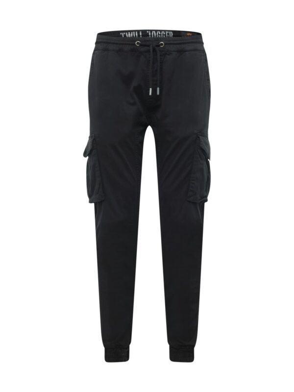 ALPHA INDUSTRIES Cargo nadrágok  fekete-hu