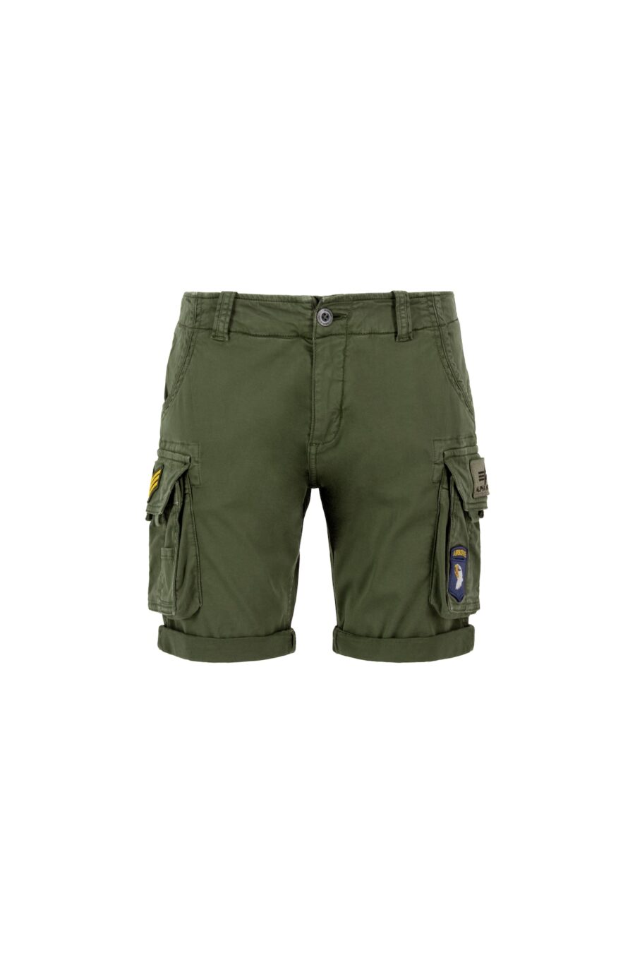 ALPHA INDUSTRIES Cargo nadrágok  sötétkék / sárga / khaki-hu