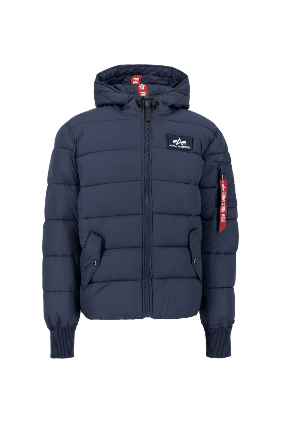 ALPHA INDUSTRIES Funkcionális dzseki  tengerészkék / piros / fehér-hu