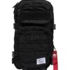 ALPHA INDUSTRIES Hátizsák  fekete / fehér-hu