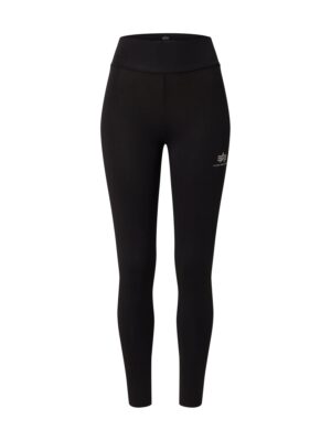 ALPHA INDUSTRIES Leggings  fekete / fehér-hu