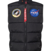ALPHA INDUSTRIES Mellény 'NASA'  kék / sárga / piros / fekete-Hungary