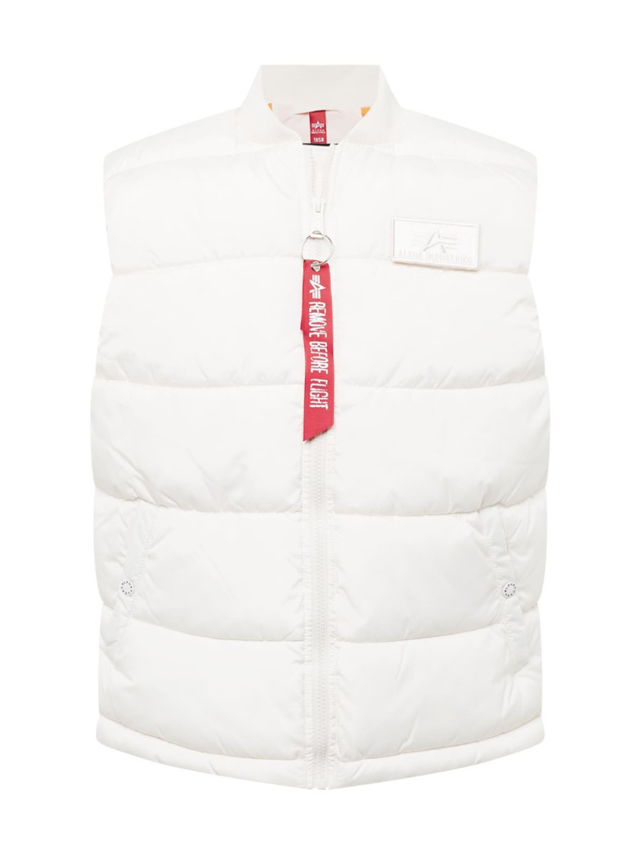 ALPHA INDUSTRIES Mellény  fehér-Hungary