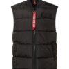 ALPHA INDUSTRIES Mellény  piros / fekete / fehér-hu