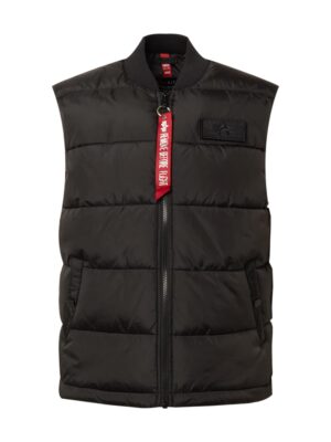 ALPHA INDUSTRIES Mellény  piros / fekete / fehér-hu
