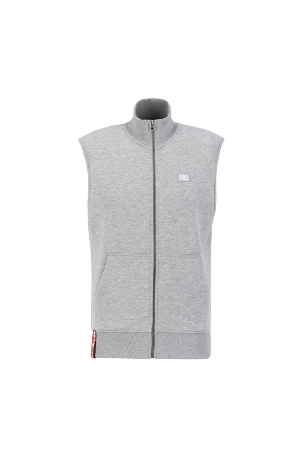 ALPHA INDUSTRIES Mellény  szürke / fehér-Ár