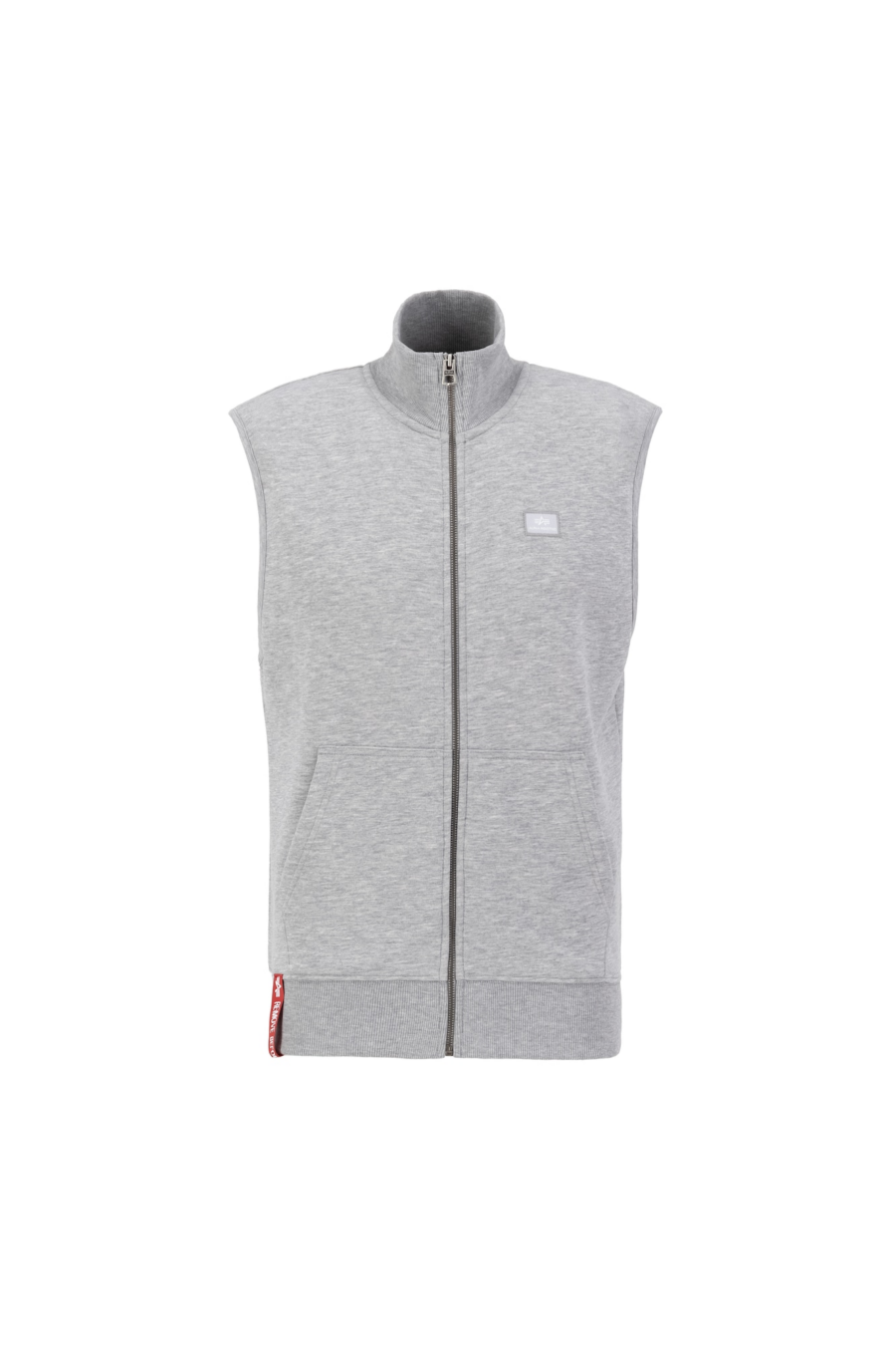 ALPHA INDUSTRIES Mellény  szürke / fehér-Ár