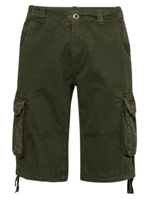 ALPHA INDUSTRIES Nadrág 'Jet'  olíva