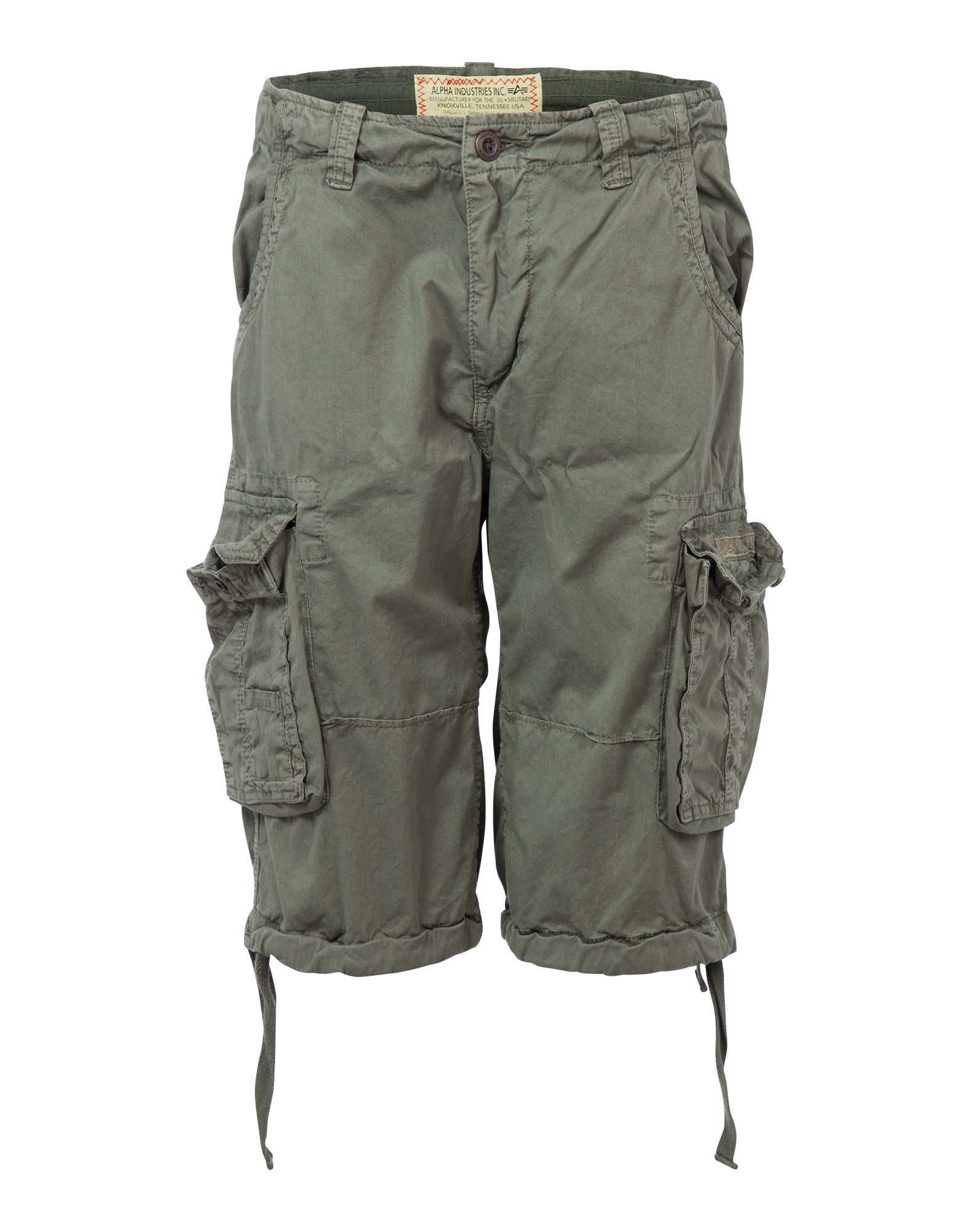 ALPHA INDUSTRIES Nadrág 'Jet'  olíva