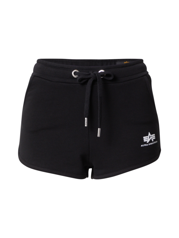 ALPHA INDUSTRIES Nadrág  fekete / fehér-Hungary