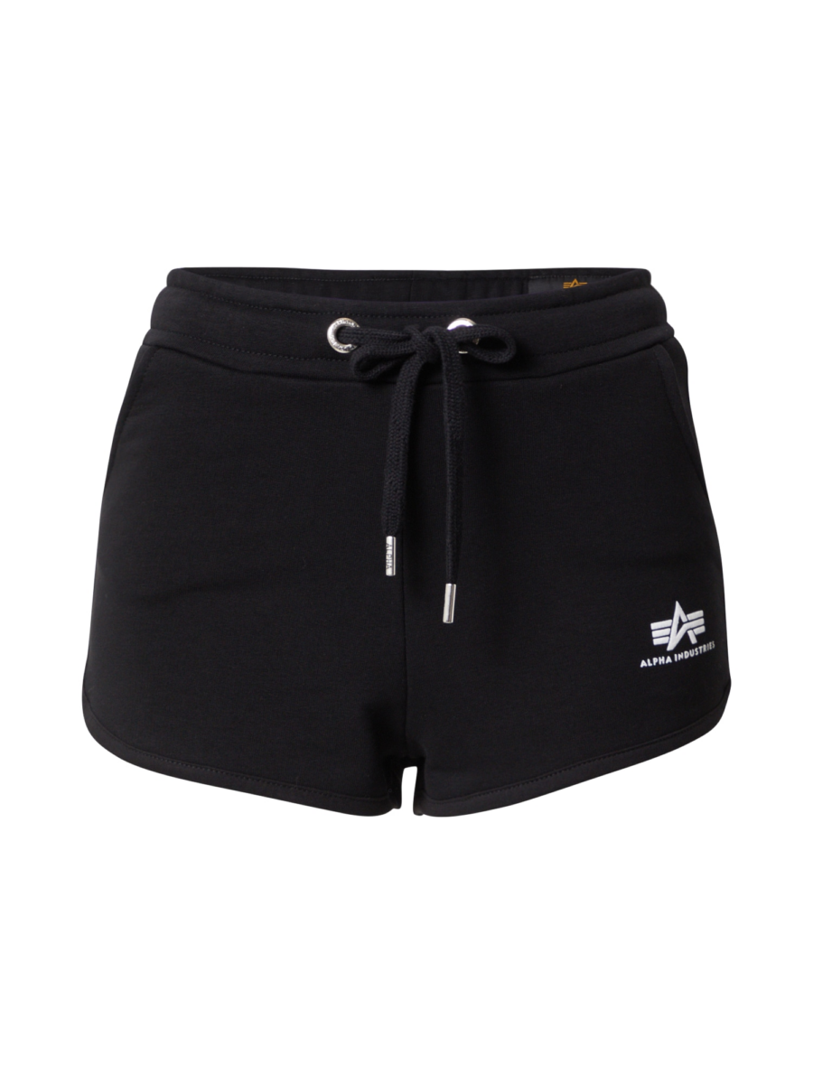 ALPHA INDUSTRIES Nadrág  fekete / fehér-Hungary