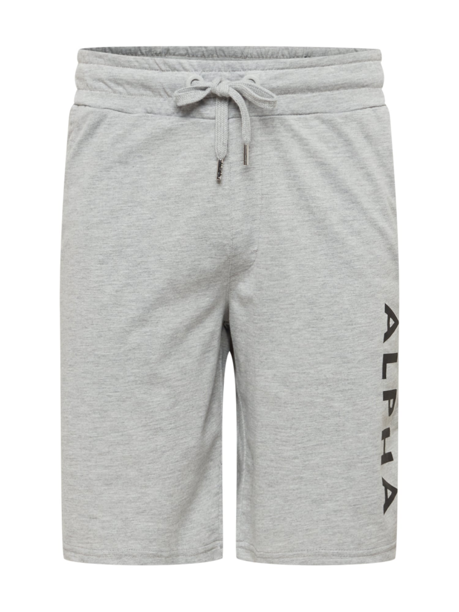 ALPHA INDUSTRIES Nadrág  szürke / fekete-Hungary