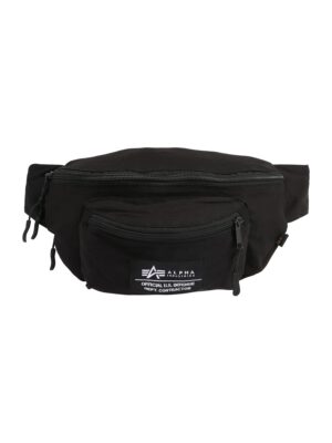 ALPHA INDUSTRIES Övtáska 'Big'  fekete / fehér