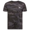 ALPHA INDUSTRIES Póló  antracit / grafit / sötétszürke / fehér-hu