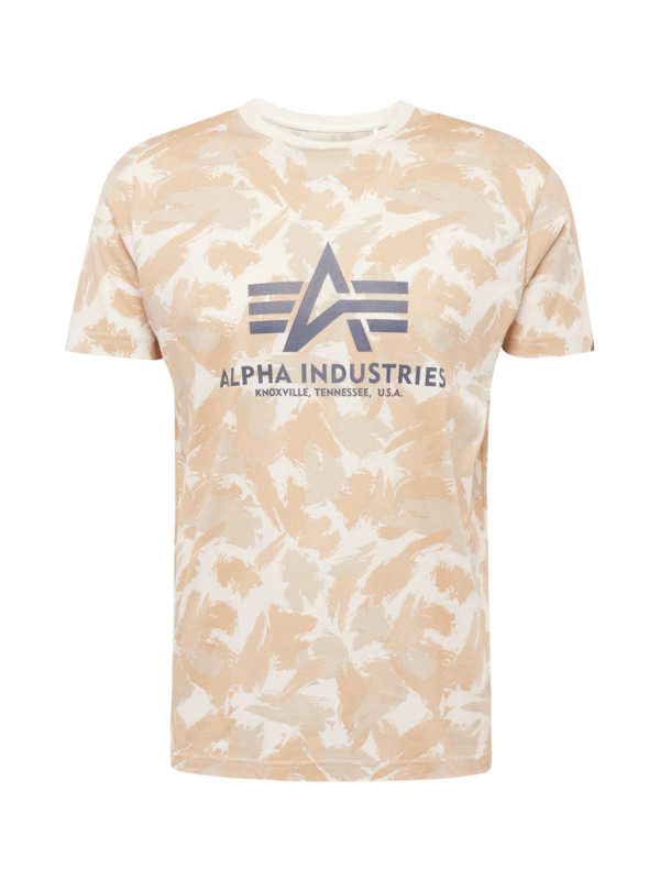 ALPHA INDUSTRIES Póló  bézs / elefántcsont / greige / sötétszürke-Ár