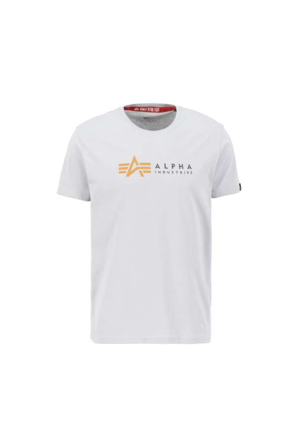 ALPHA INDUSTRIES Póló  curry / világosszürke / fekete-Ár