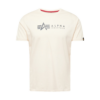 ALPHA INDUSTRIES Póló  elefántcsont / sötétszürke-Ár