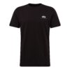ALPHA INDUSTRIES Póló  fekete / fehér