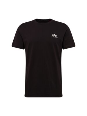 ALPHA INDUSTRIES Póló  fekete / fehér