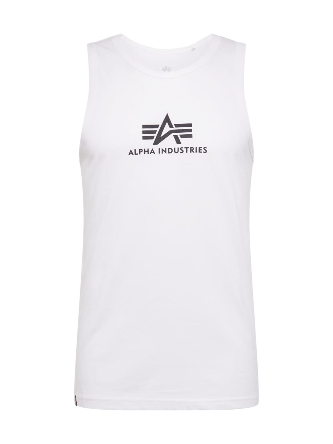 ALPHA INDUSTRIES Póló  fekete / fehér