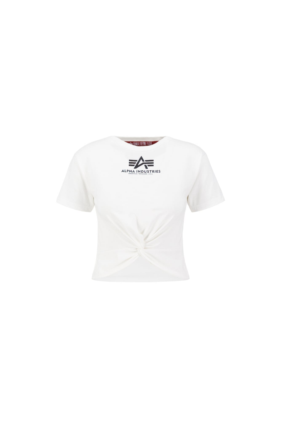 ALPHA INDUSTRIES Póló  fekete / fehér-Ár