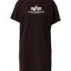 ALPHA INDUSTRIES Póló  fekete / fehér-hu