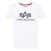 ALPHA INDUSTRIES Póló  fekete / fehér-hu