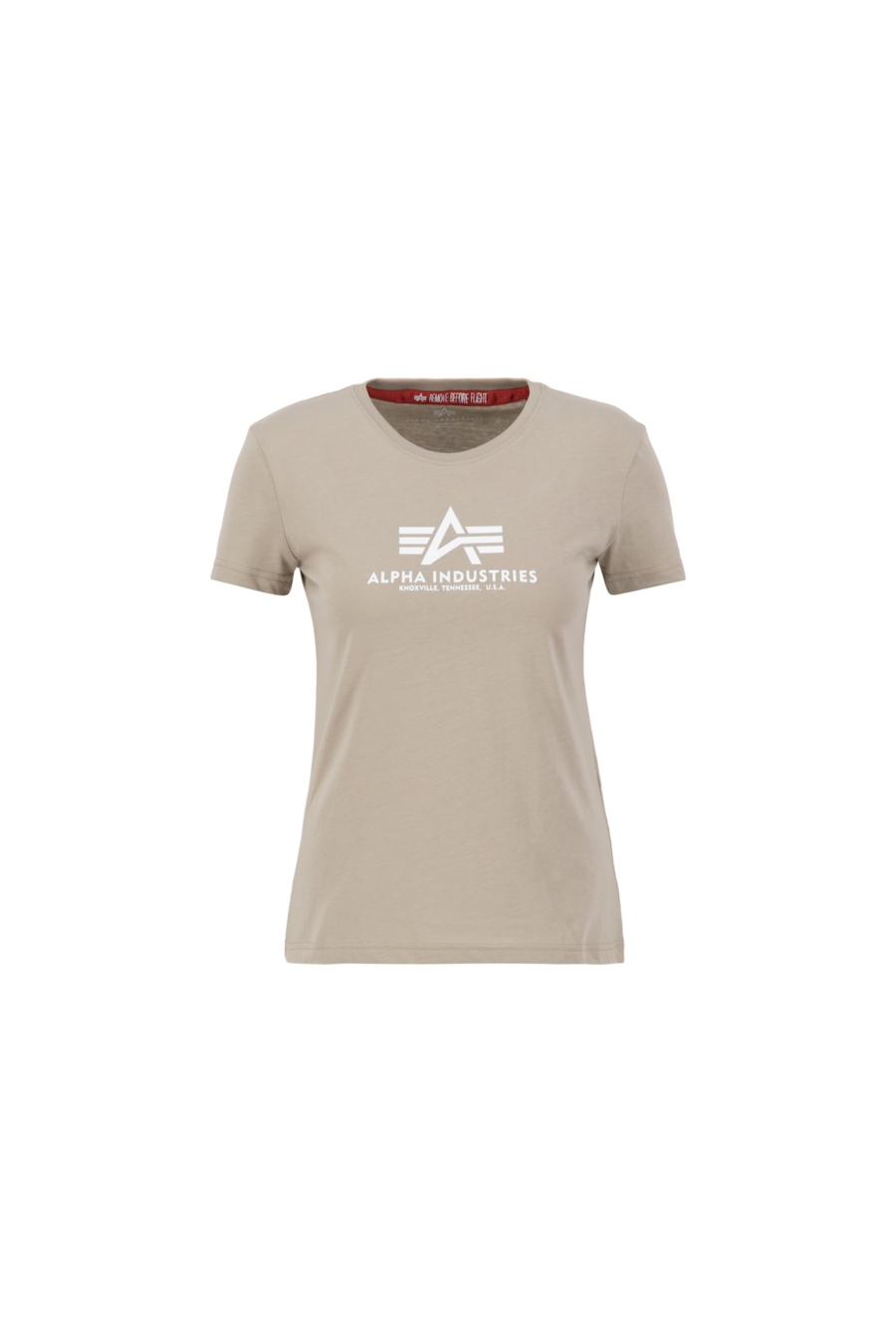 ALPHA INDUSTRIES Póló  homok / fehér-Ár