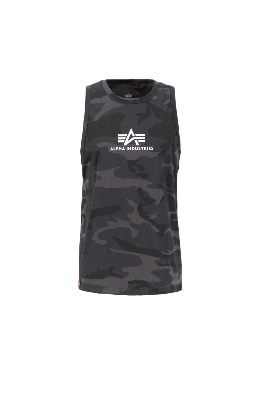 ALPHA INDUSTRIES Póló  kő / sötétszürke / fekete / fehér-Hungary