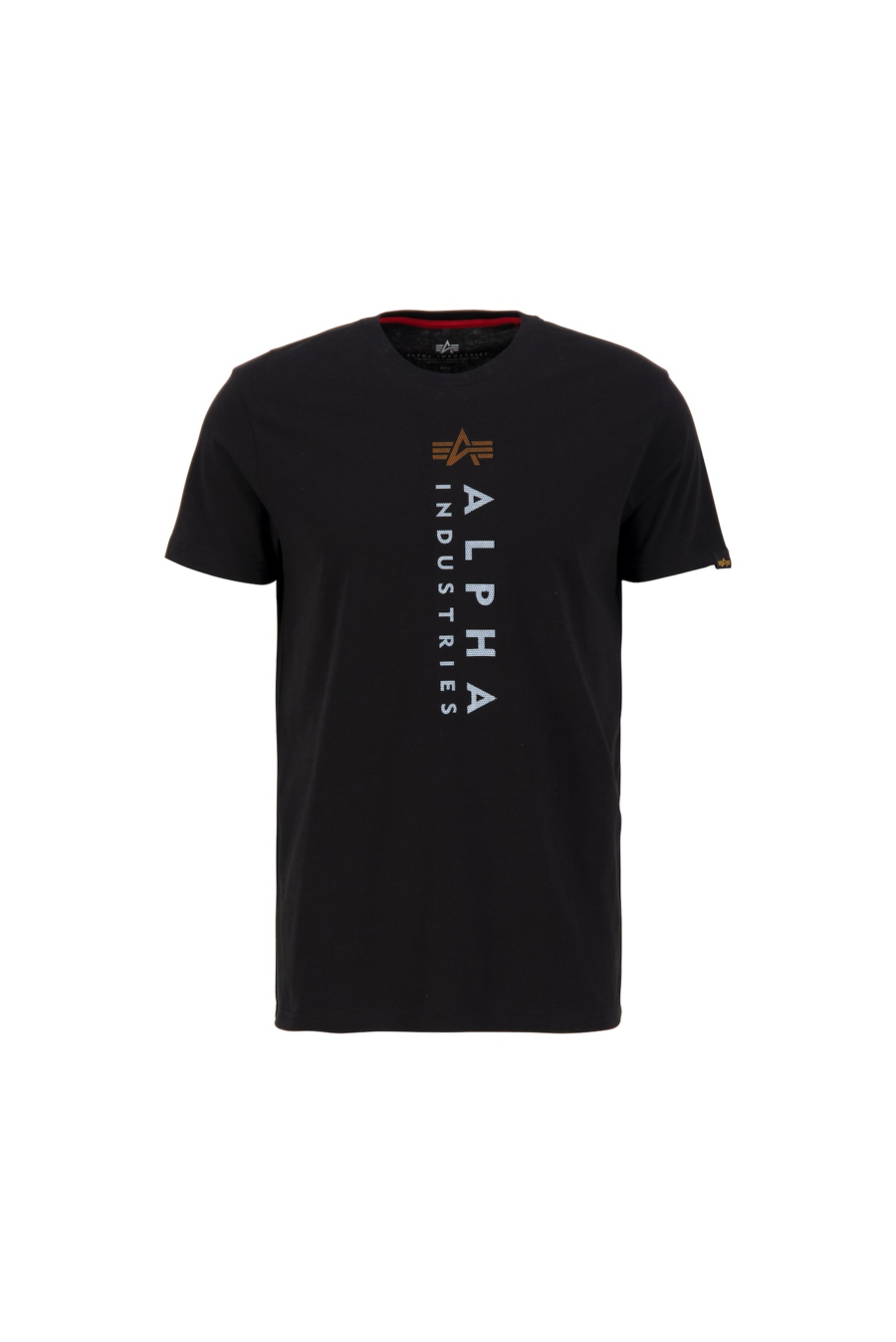ALPHA INDUSTRIES Póló  narancs / fekete / fehér-Ár