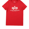 ALPHA INDUSTRIES Póló  piros / fehér-Hungary