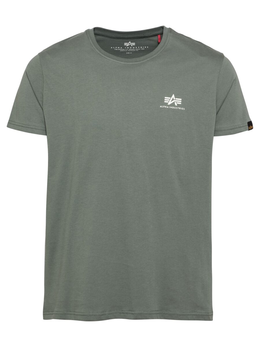 ALPHA INDUSTRIES Póló  sárga / khaki / fekete / fehér-hu