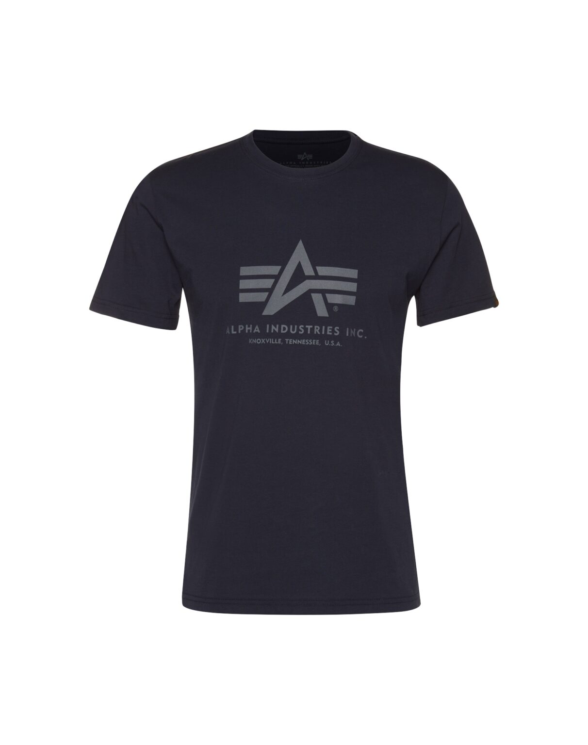 ALPHA INDUSTRIES Póló  sötétkék / szürke