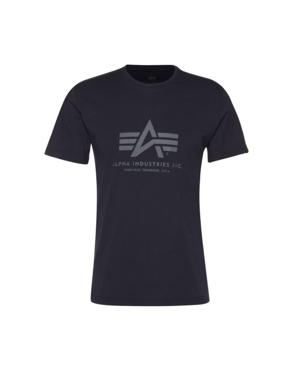 ALPHA INDUSTRIES Póló  sötétkék / szürke