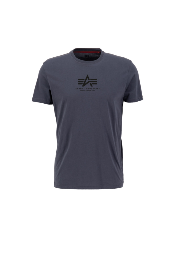ALPHA INDUSTRIES Póló  sötétszürke / fekete-Hungary