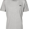 ALPHA INDUSTRIES Póló  szürke / fekete-hu