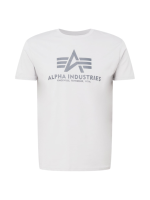 ALPHA INDUSTRIES Póló  szürke / világosszürke-Hungary