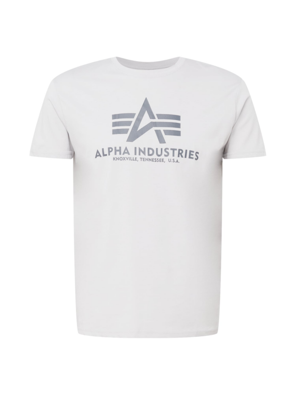 ALPHA INDUSTRIES Póló  szürke / világosszürke-Hungary