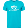 ALPHA INDUSTRIES Póló  türkiz / fehér-Hungary