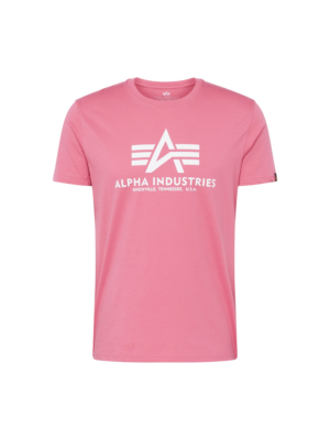 ALPHA INDUSTRIES Póló  világos-rózsaszín / fehér-Hungary