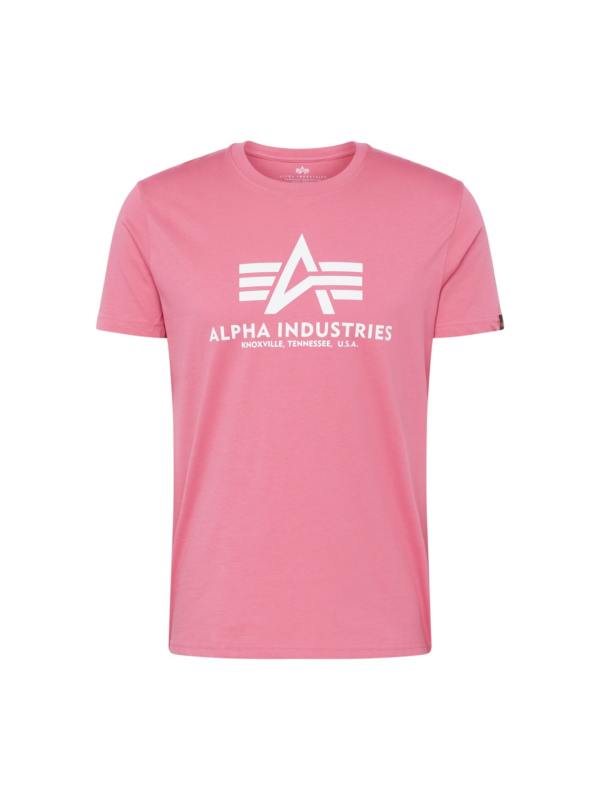 ALPHA INDUSTRIES Póló  világos-rózsaszín / fehér-Hungary
