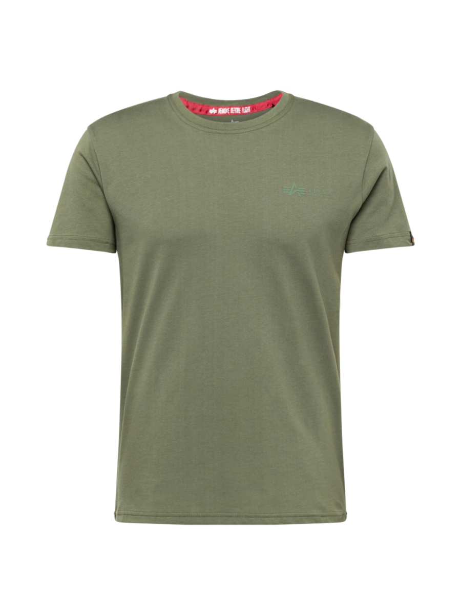 ALPHA INDUSTRIES Póló  zöld / khaki-Ár