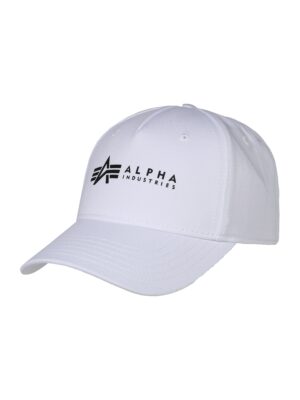ALPHA INDUSTRIES Sapkák 'Alpha'  fehér-hu